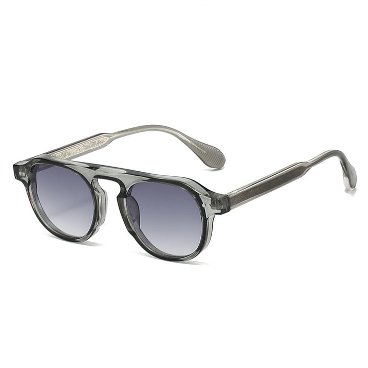 Retro-Inspired Oversized Round Sunglasses Stornfield