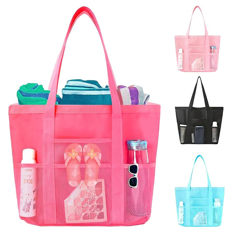 Padded shopping bag with side mesh pockets Stornfield