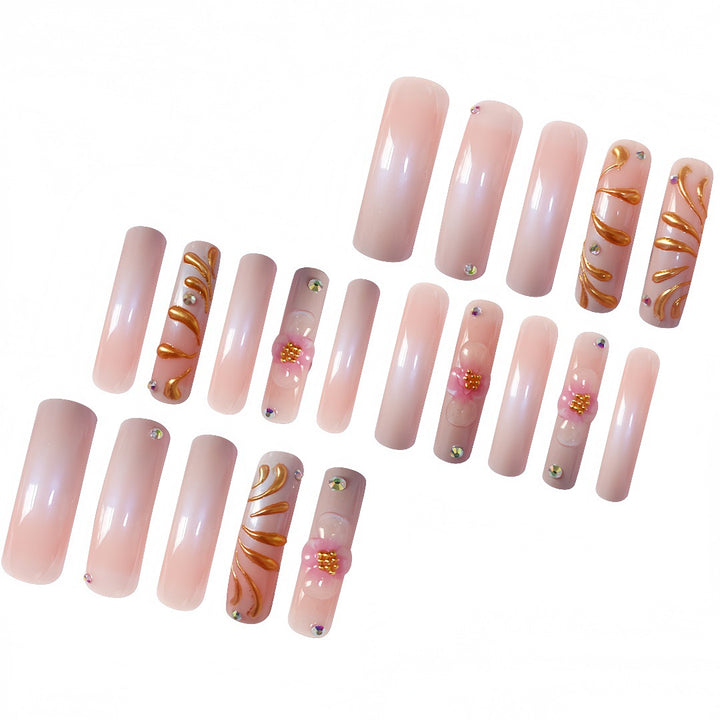 Artistic 3D Nail Art Extensions Stornfield