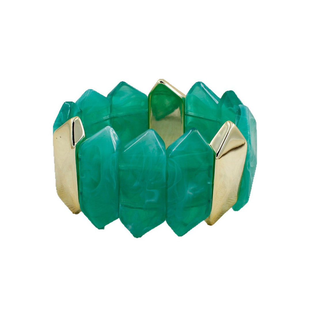 Geometric Resin Bracelet Stornfield