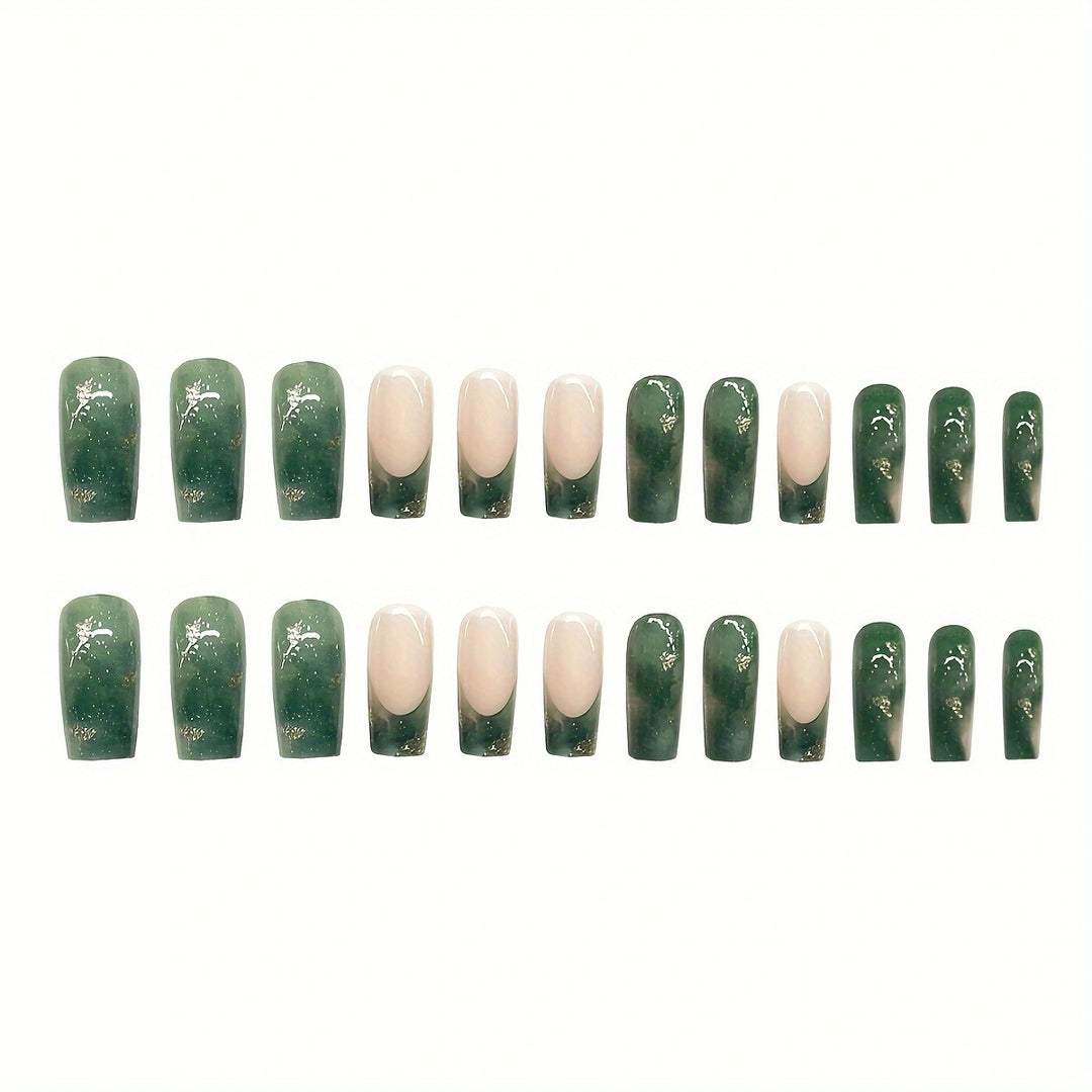 Elegant Press-On Nail Set Stornfield