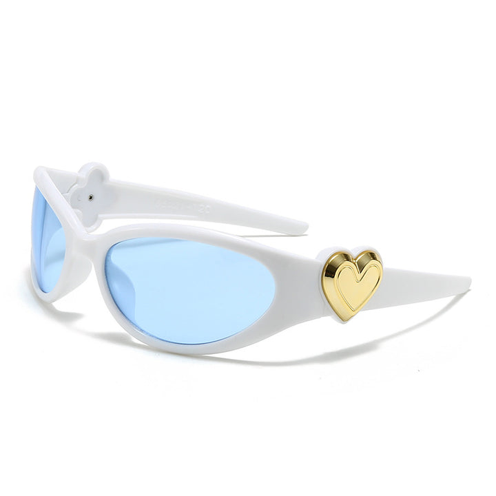 Ladies fashionable sunglasses in stylish heart design Stornfield