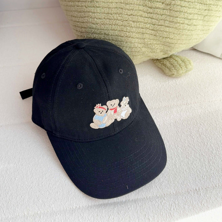 Women's Playful Embroidered Bear Cap Stornfield