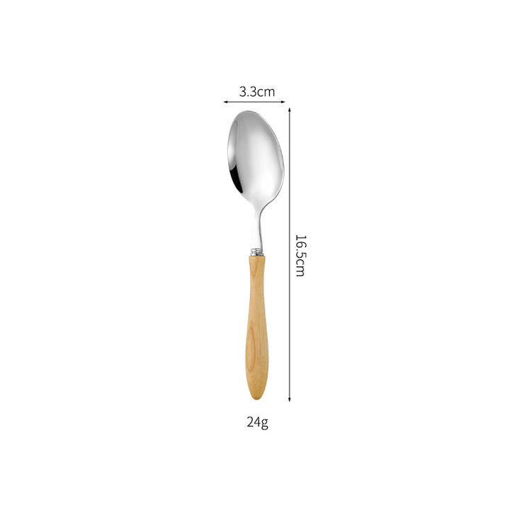 Professional and ergonomic bread knife with wooden handle Stornfield