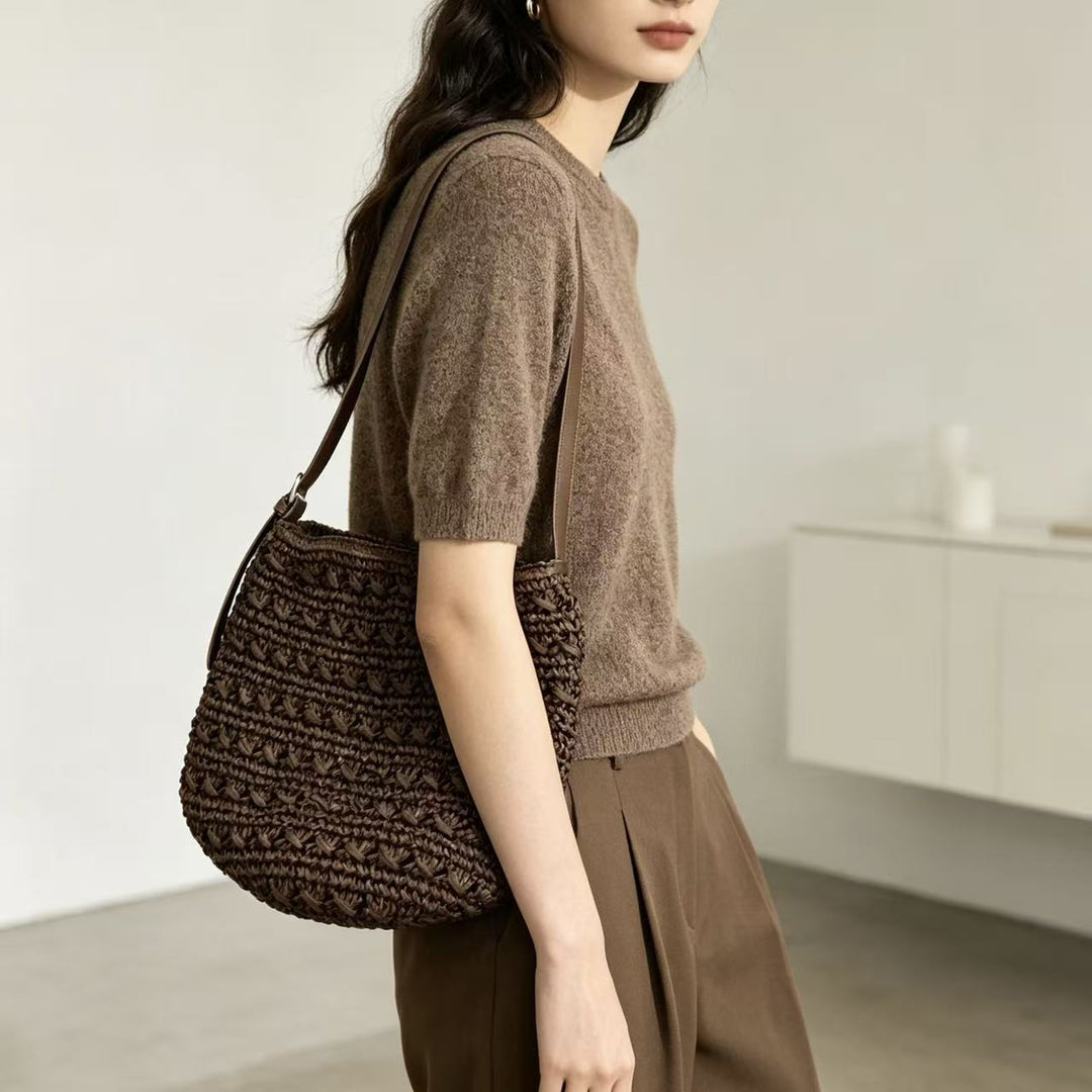 Handbag with a Modern Woven Design Stornfield