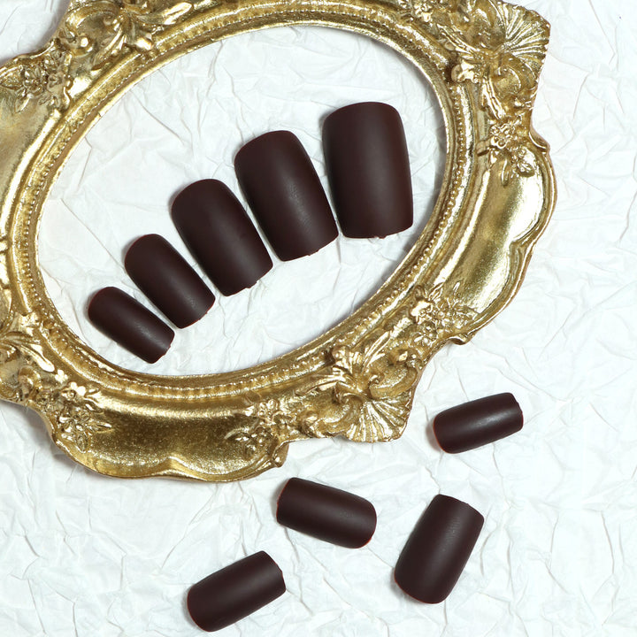 Premium Matte Finish Press-On Nails Stornfield