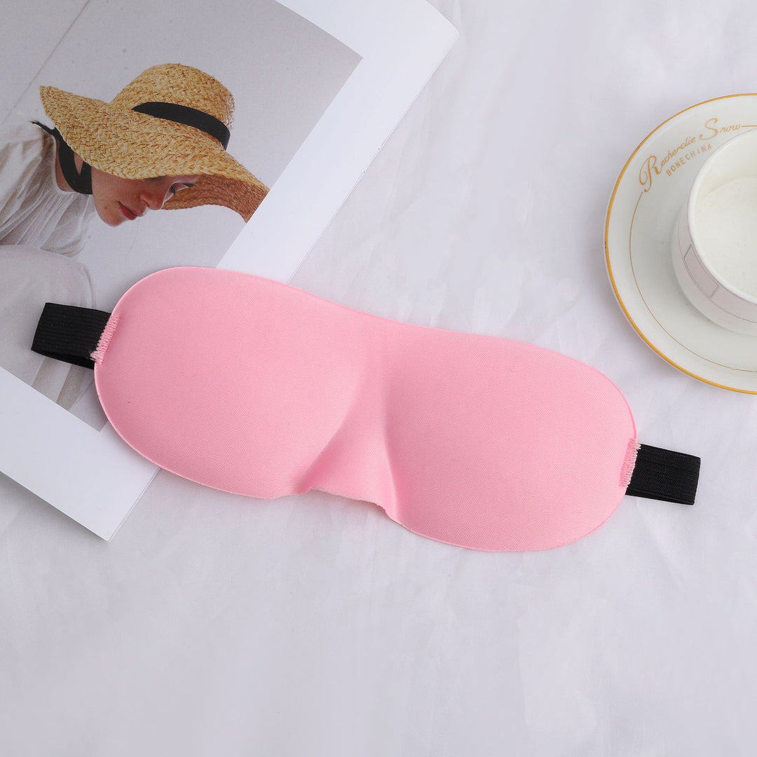 Unisex nan three-dimensional contour eye mask with memory foam, soft nose bridge and adjustable comfort band Stornfield