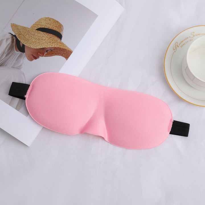 Unisex nan three-dimensional contour eye mask with memory foam, soft nose bridge and adjustable comfort band Stornfield
