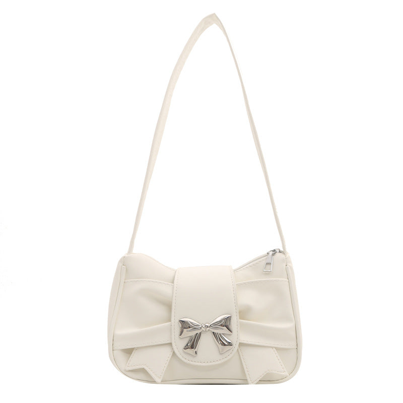 Elegant Bow Accent Shoulder Bag Stornfield