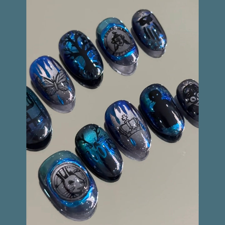 Artistic Ombre Glitter Nail Art Set Stornfield