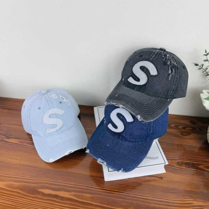 Men's Distressed Graphic Baseball Hat Stornfield