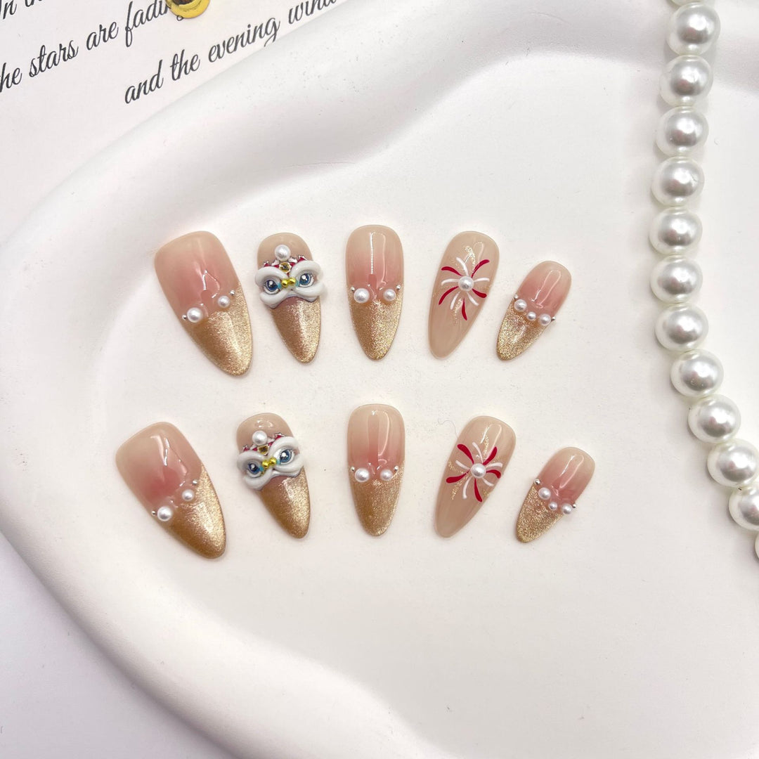 Decorative Press-On Nail Art Kit