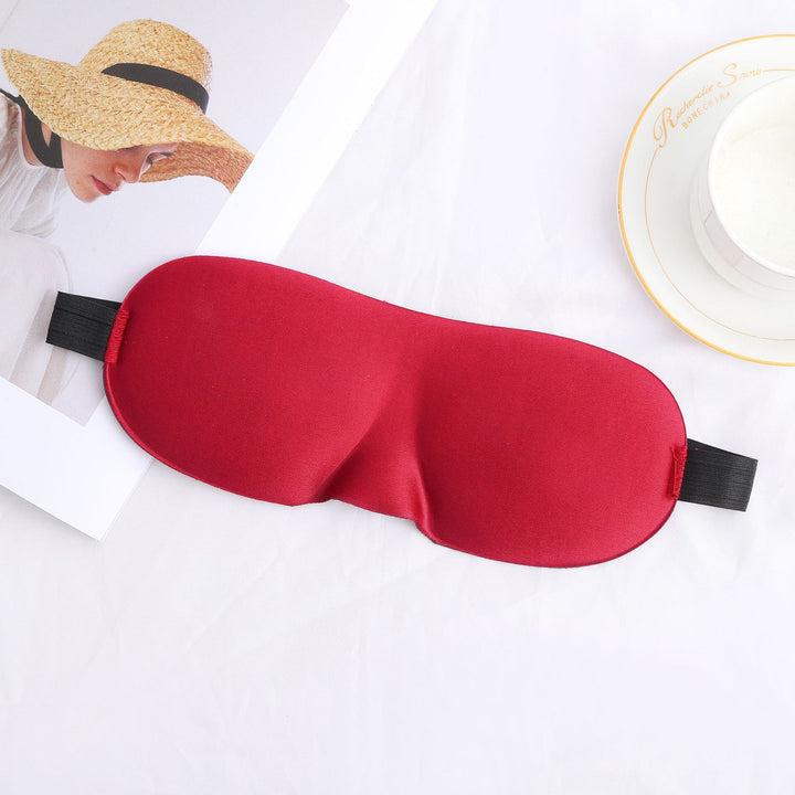 Unisex nan three-dimensional contour eye mask with memory foam, soft nose bridge and adjustable comfort band Stornfield