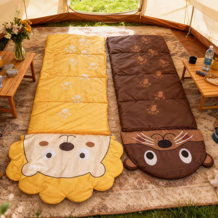 Children's sleeping bag with animal design Stornfield