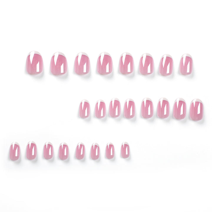 Exclusive Nail Art with Elegant French Tip Stornfield