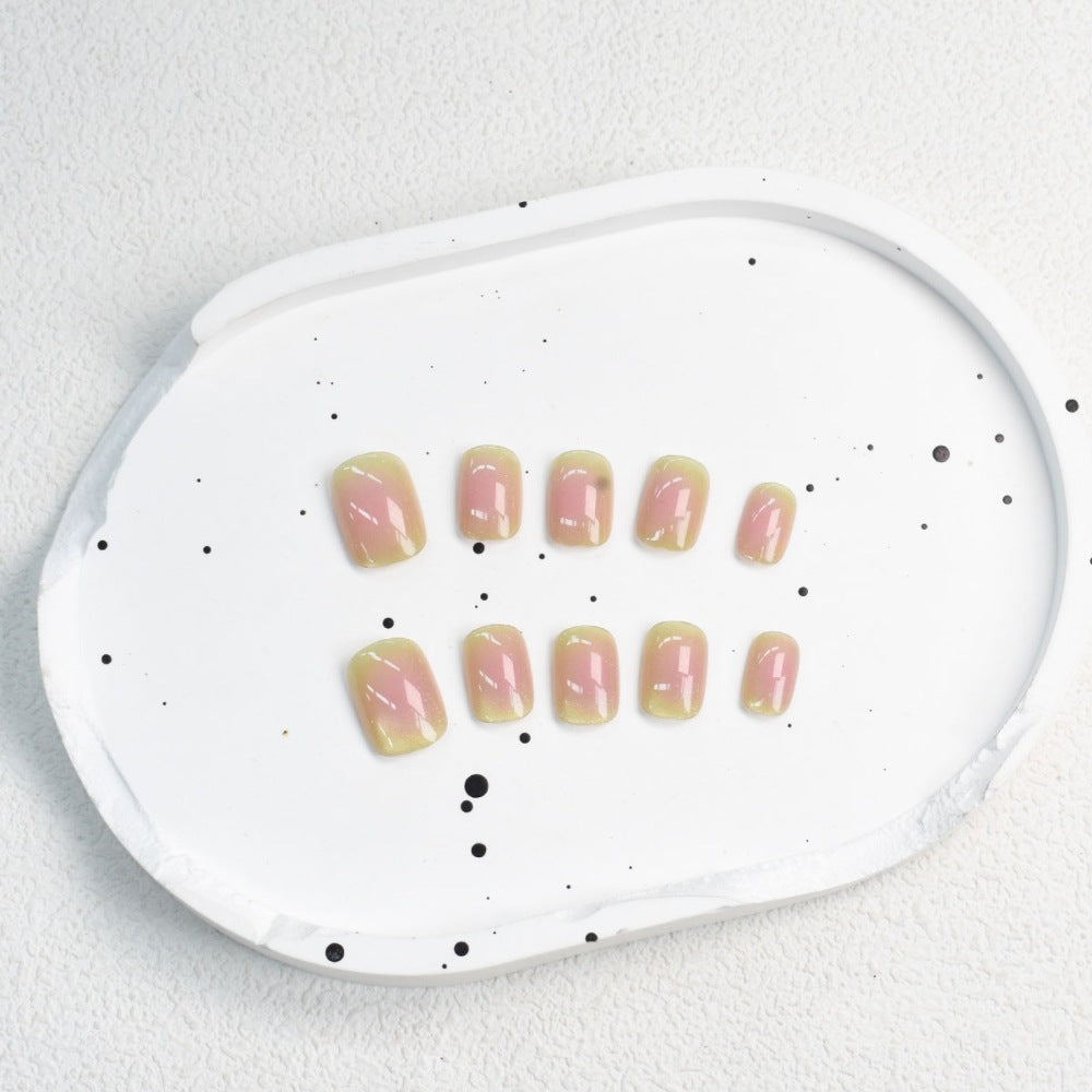 Artificial nails with glamorous rhinestone decorations Stornfield