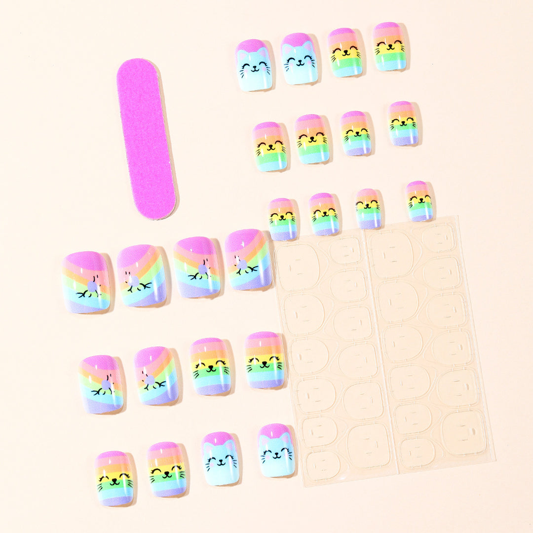 Creative Cat-Themed Nail Art Kit Stornfield
