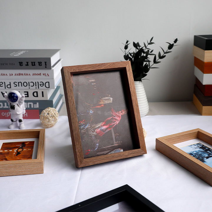 Elegant Wooden Display Frame for Home Decor
