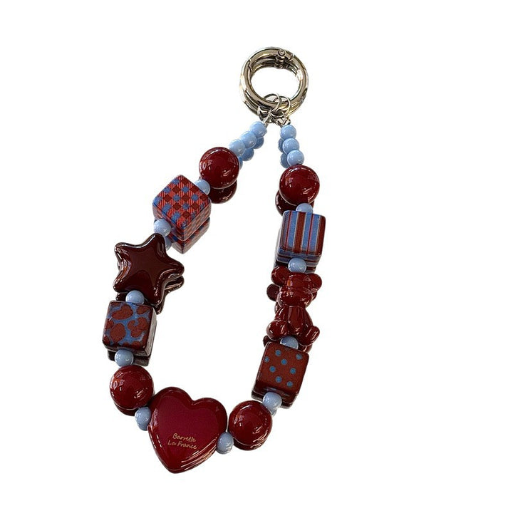 Colorful Beaded Keychain Holder Stornfield 1790134999