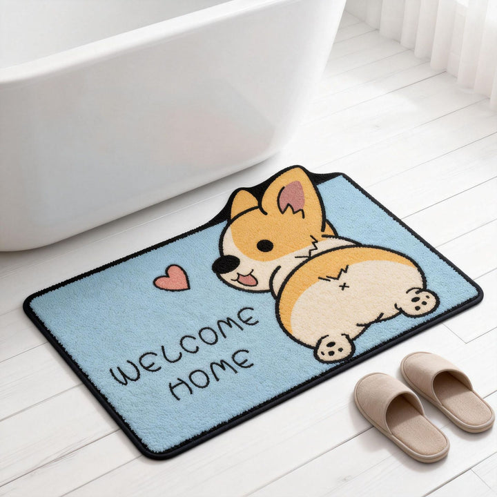 Cartoon Tiger Bath Mat