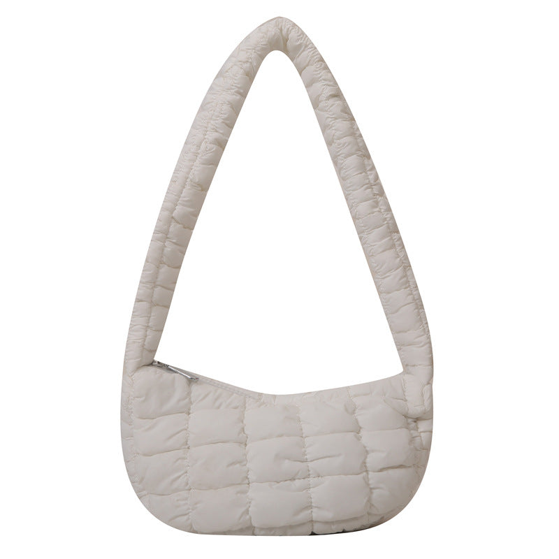 Puffer-Style Handbag