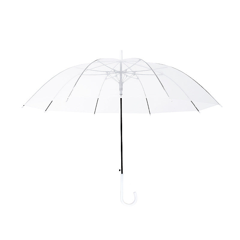 Women's Transparent Umbrella with Ergonomic Handle Stornfield
