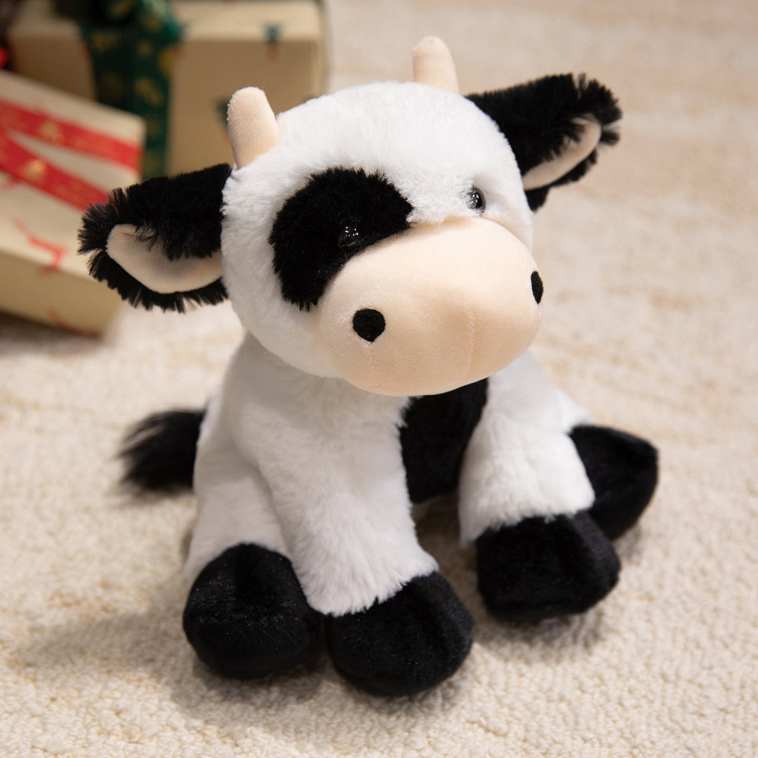 Premium Plush Lamb Comforter Stuffed Toy with Soft Faux-Fur and Embroidered Features Stornfield