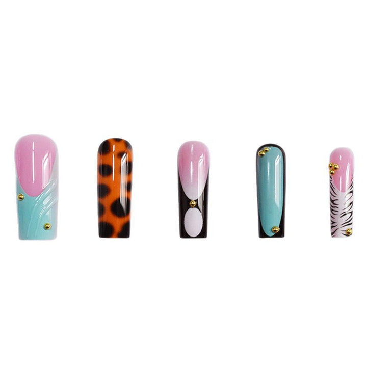 Artistic Press-On Nail Set Stornfield