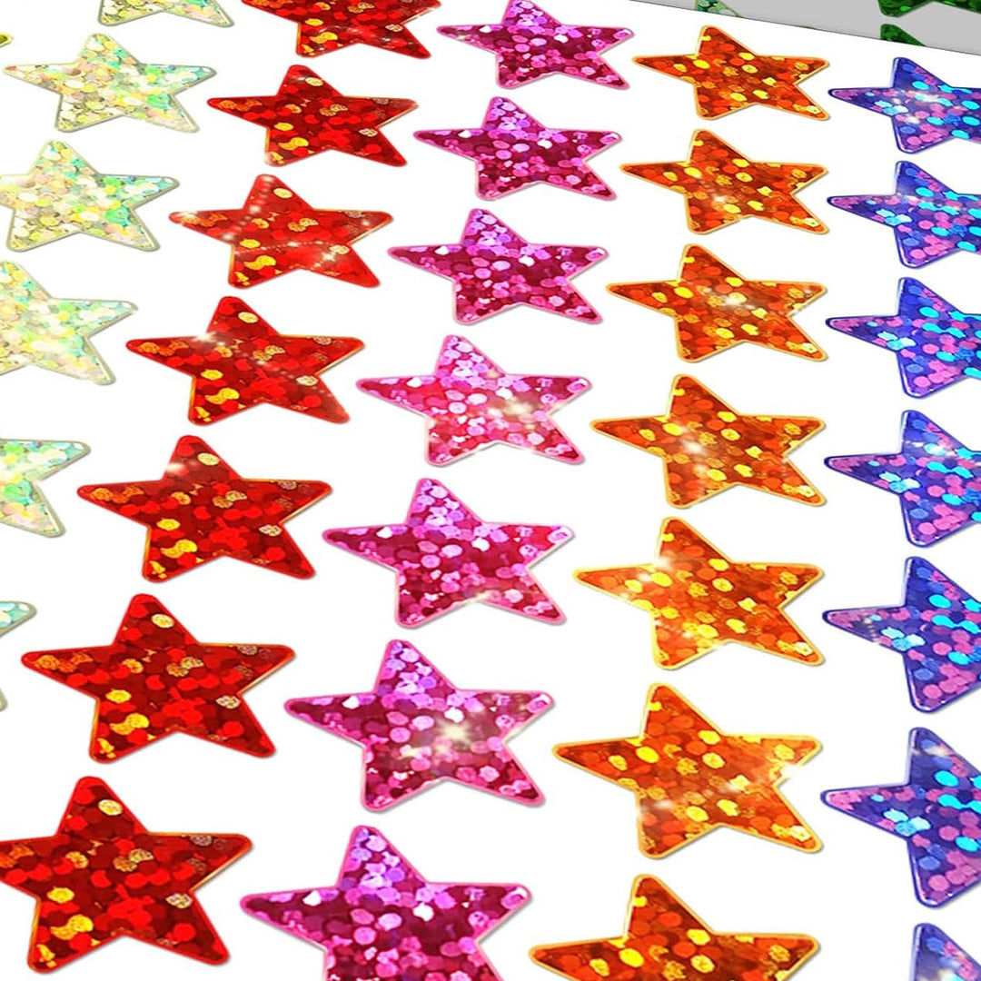 Glitter Star Decorative Sticker Set Stornfield