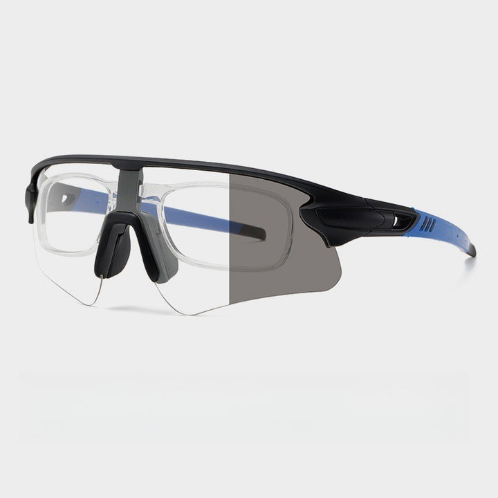 Unisex sporty high-performance sunglasses with aerodynamic design and adjustable nose pad Stornfield