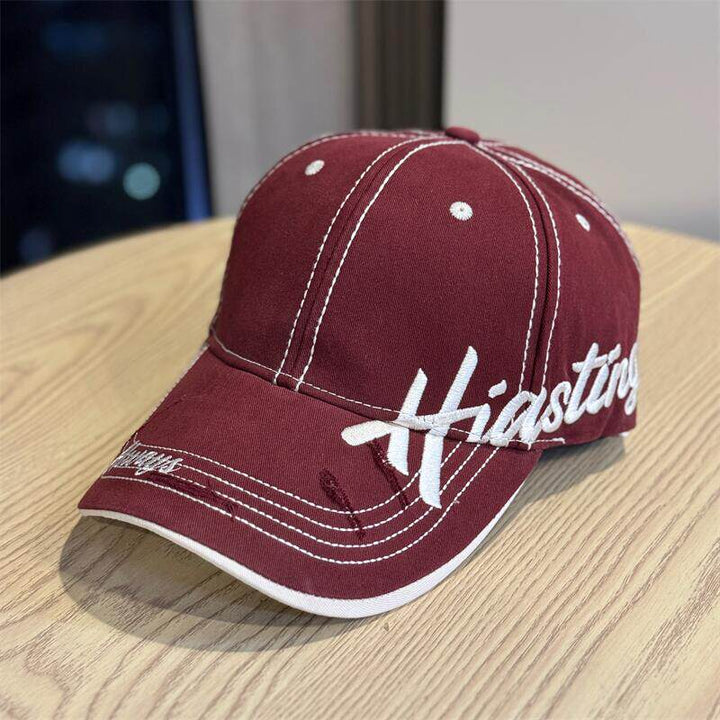 Men's Distressed Cotton Baseball Cap Stornfield 1784270668