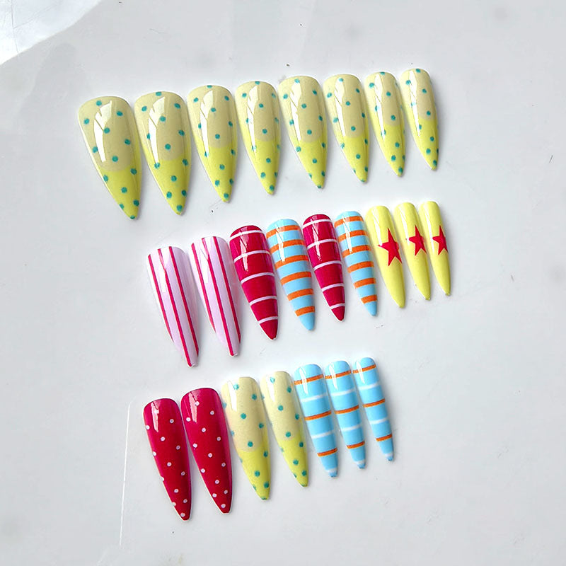 Artificial Nails In Creative Design Stornfield