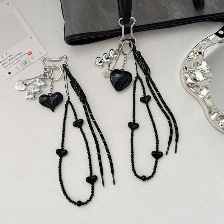 Elegant Heart Charm Keychain Stornfield