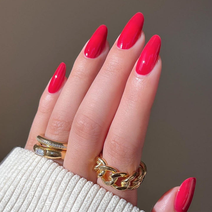 Elegant artificial nails with glossy surface Stornfield