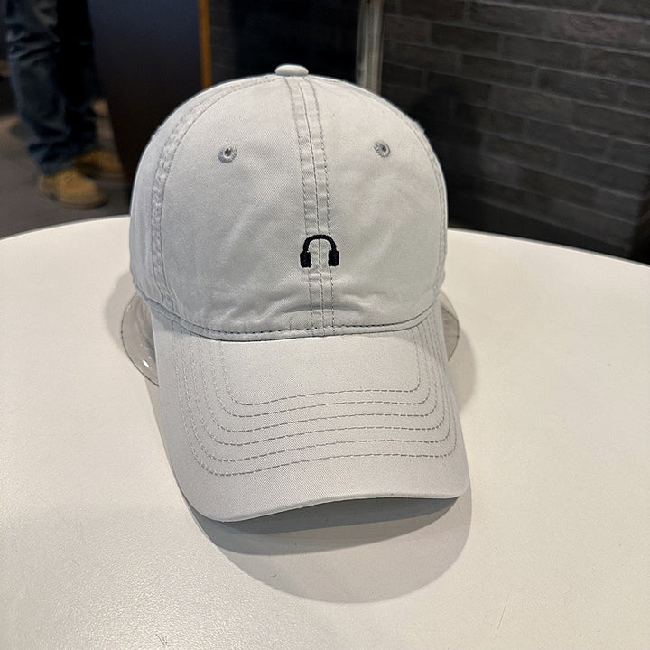 Unisex Cotton Twill Cap with Unique Music Emblem Stornfield