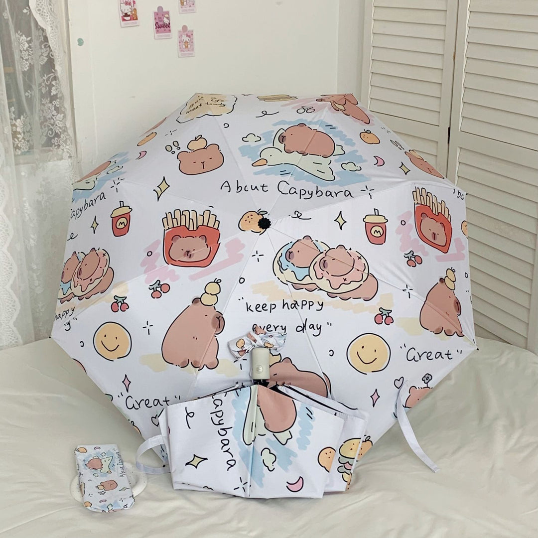 Women's Foldable Umbrella with Animal Motifs Stornfield