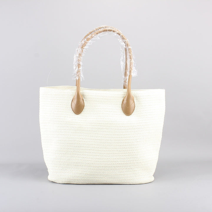 Shopping bag made of eco-friendly natural material with reinforced carrying handles Stornfield