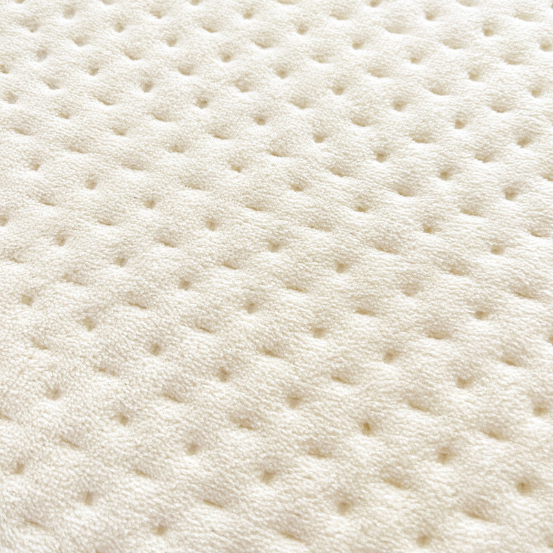 Plush Quilted Mattress Topper with Embroidered Puppy