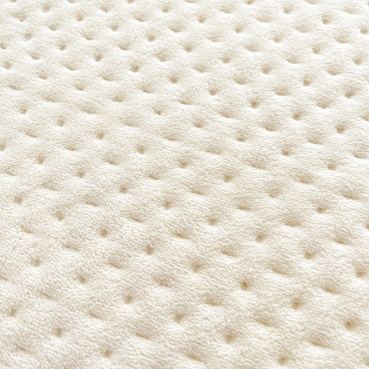 Plush Quilted Mattress Topper with Embroidered Puppy