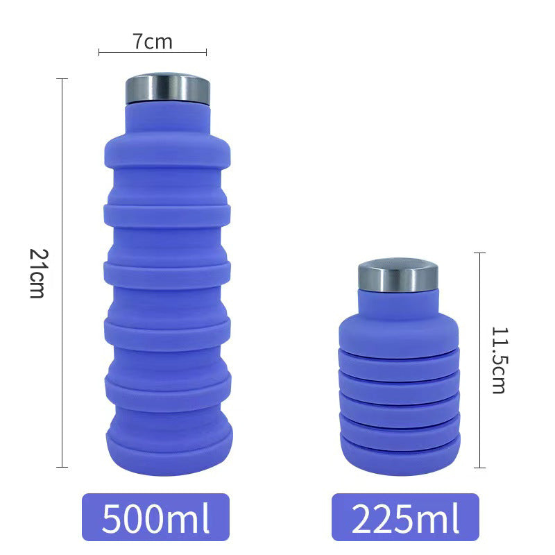 Ladies Foldable Silicone Water Bottle Stornfield