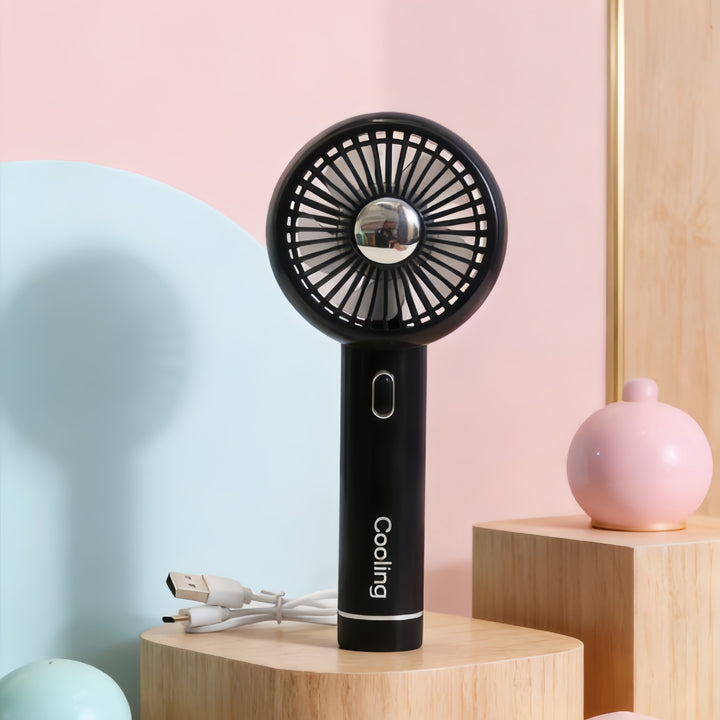 Portable USB Hand Fan with Ergonomic Design and Variable Speed Control Stornfield