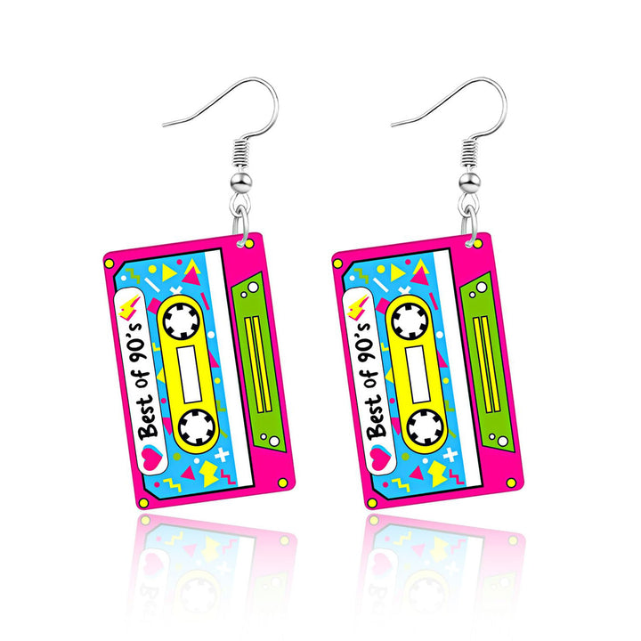 Nostalgic Cassette Tape Earrings Stornfield