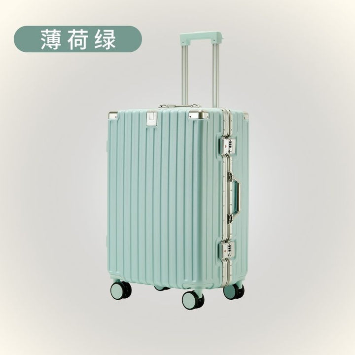 Hard Shell Trolley With Innovative Storage Space And Vibration Dampening Rolling System Stornfield