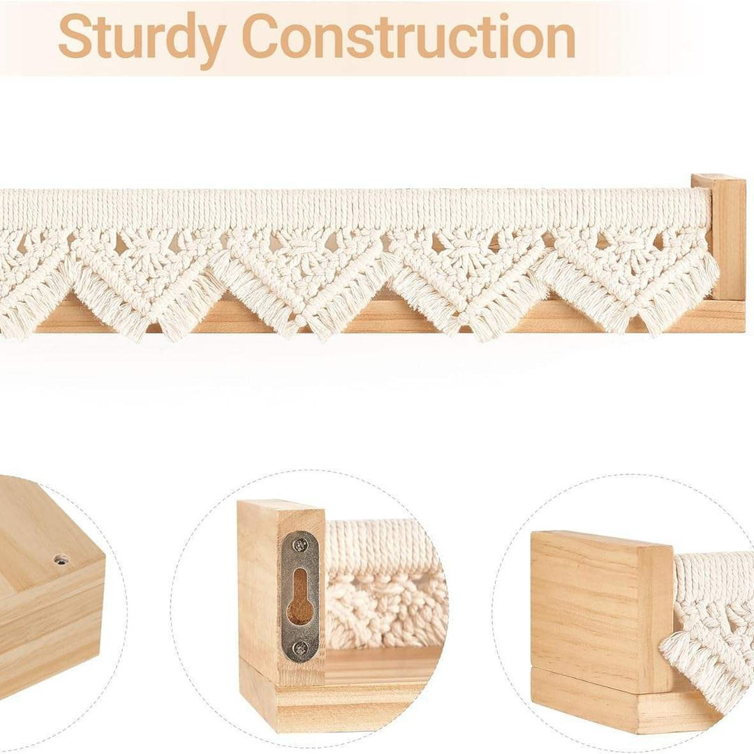 Handmade Macrame Magazine Holder Stornfield