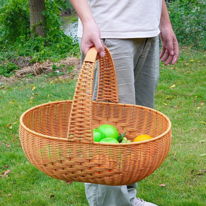 Large Woven Garden Picnic Basket Stornfield