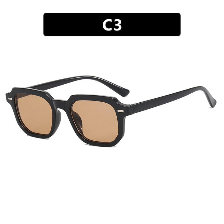 Women's square sunglasses with stylish frame structure and UV protection Stornfield