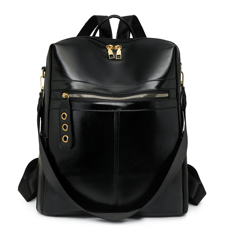 Premium Leather Multi-Functional Backpack Stornfield