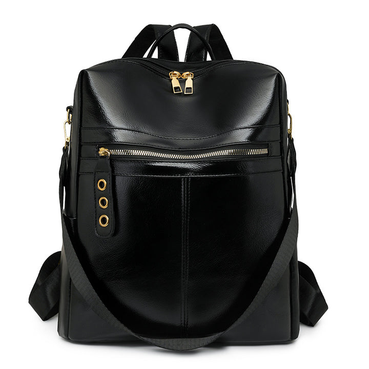 Premium Leather Multi-Functional Backpack Stornfield