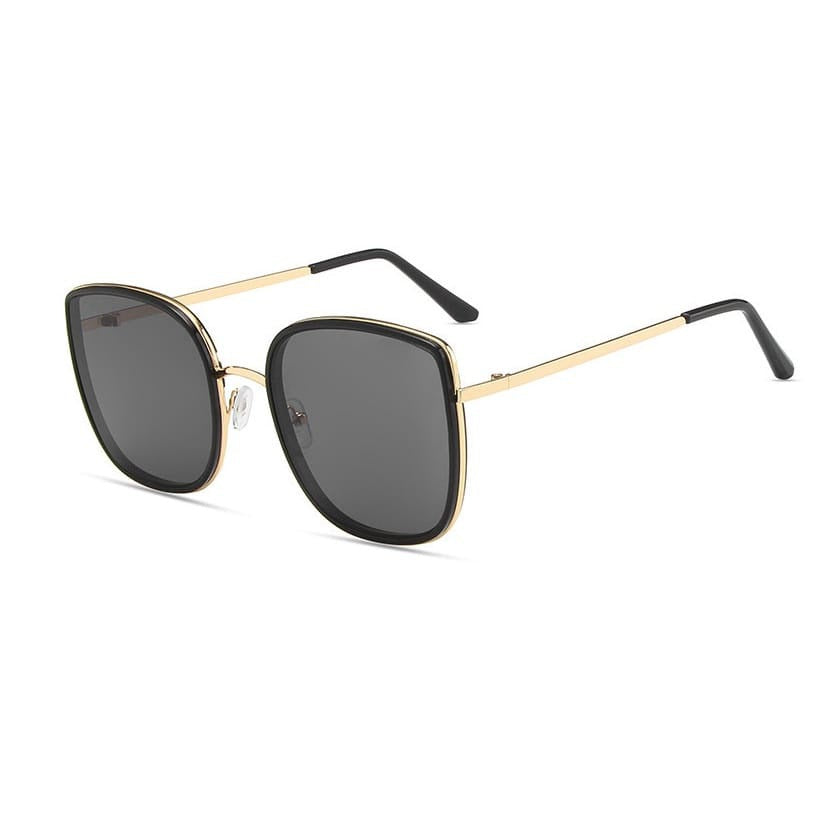 Women's modern square sunglasses with wide temples Stornfield