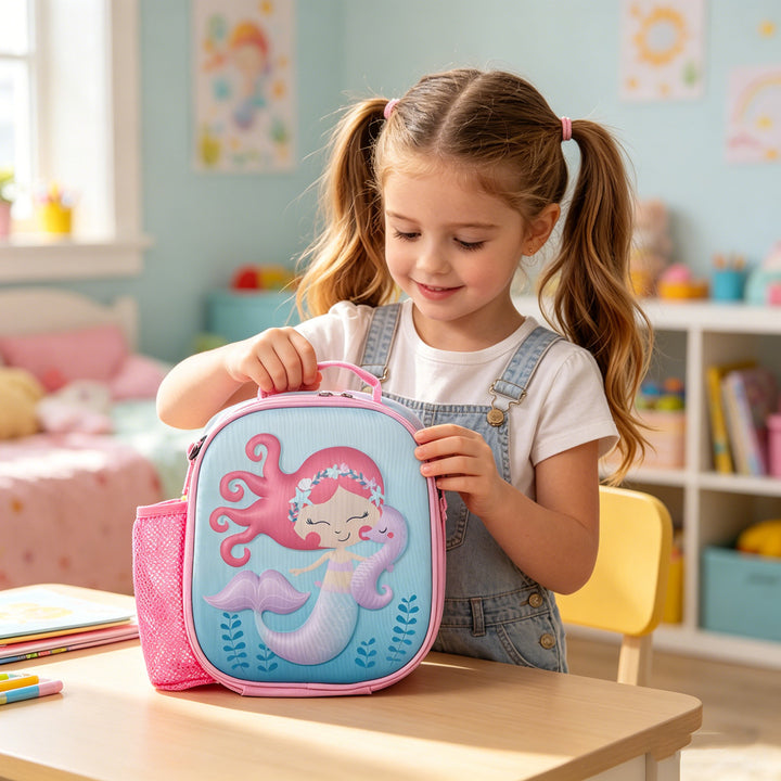 Fun Mermaid-Themed Lunch Bag